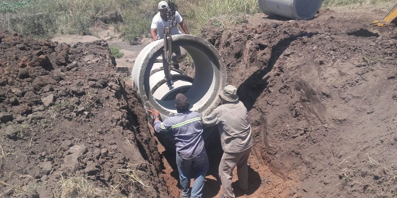 Reconstrucción de alcantarillas. Comuna de Margarita Reconstrucción de alcantarillas. Comuna de Margarita