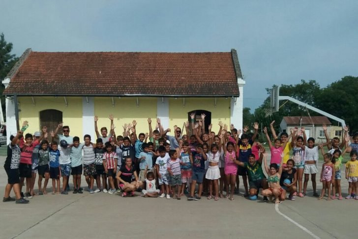 Jornada deportiva en vacaciones Comuna de Margarita