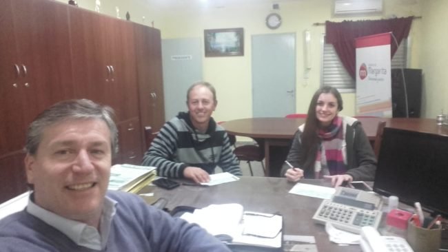 El Club Central Colonia y el Centro Social Sarmiento recibieron aportes para la 14ª Fiesta Provincial del Locro