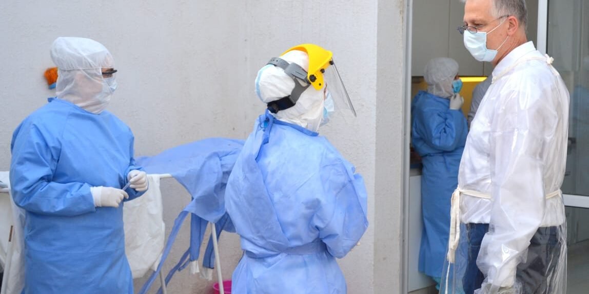 Prevención COVID-19. Personal sanitario realiza pruebas PCR en el marco del Plan Detectar Federal Prevención COVID-19. Personal sanitario realiza pruebas PCR en el marco del Plan Detectar Federal